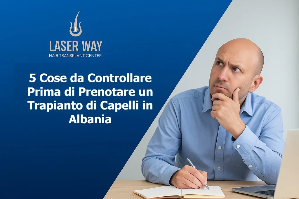 5 Cose da Controllare Prima di Prenotare un Trapianto di Capelli in Albania