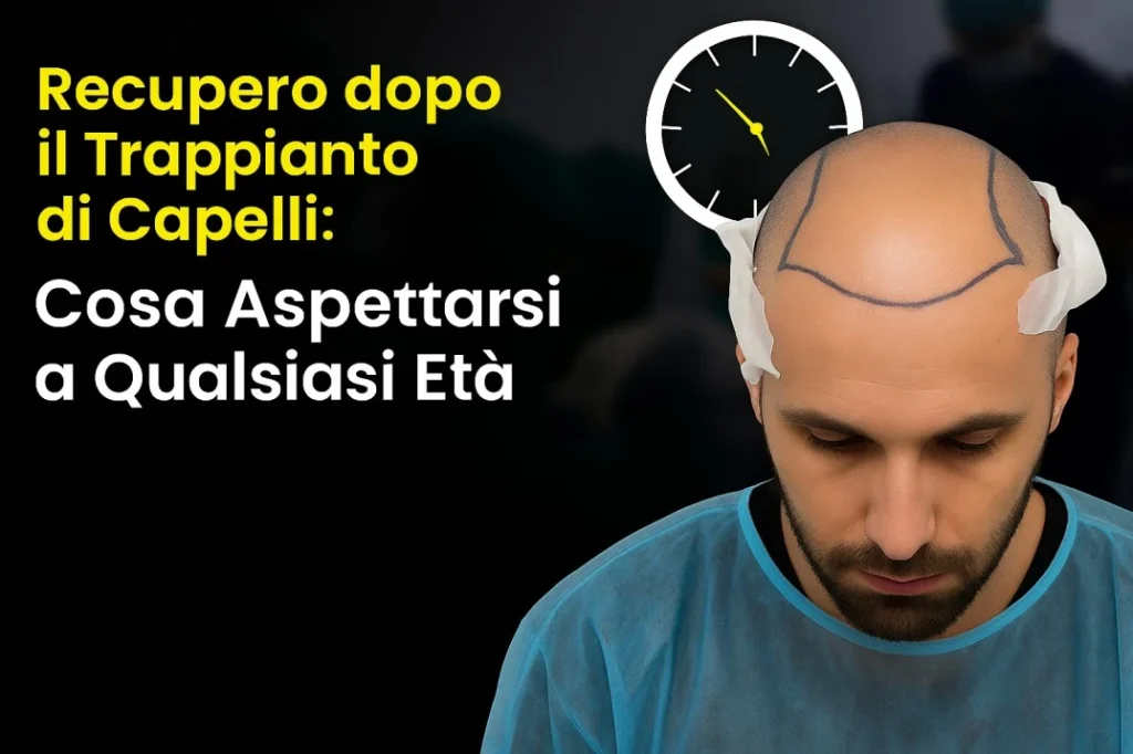 Recupero dopo il Trapianto di Capelli Cosa Aspettarsi a Qualsiasi Età