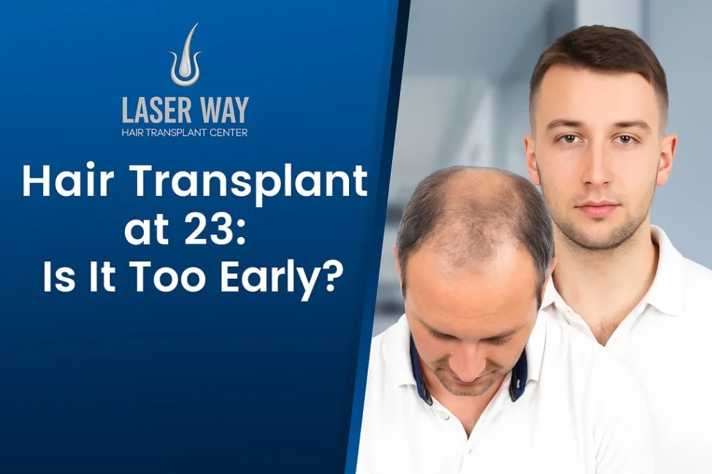 Thinking about a hair transplant at 23