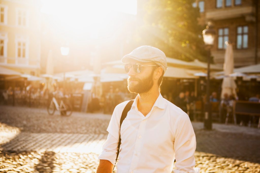 man Avoid Sun After A Hair Transplant