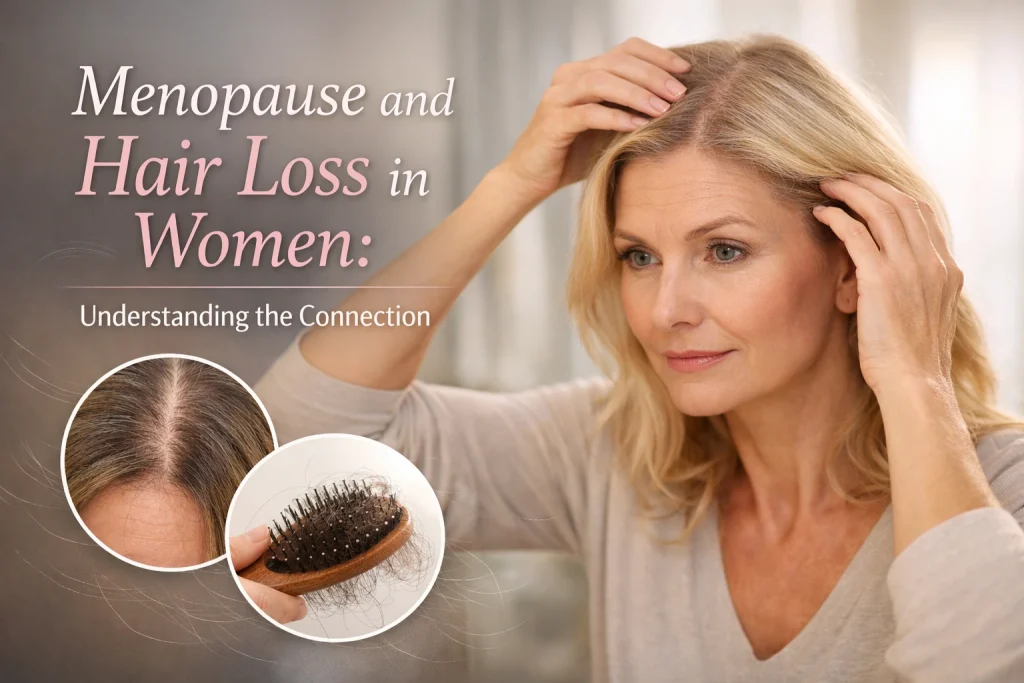 Menopause and hair loss in women